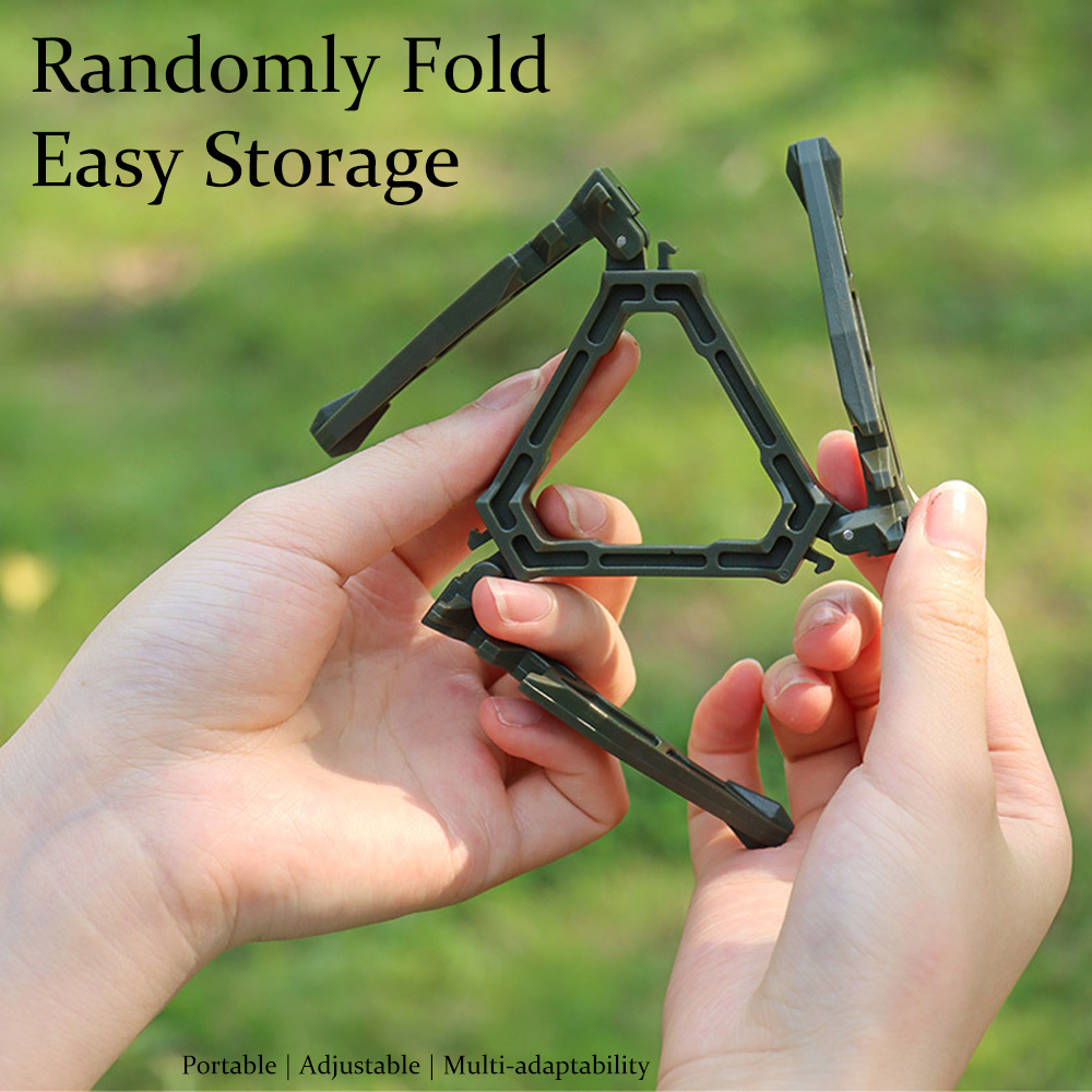 Gas Canister Tripod Stand, Fol - مراجعة Camping Cooking Tripod وسعره