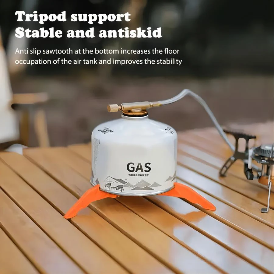 Gas Canister Tripod Stand, Fol - مراجعة Camping Cooking Tripod وسعره