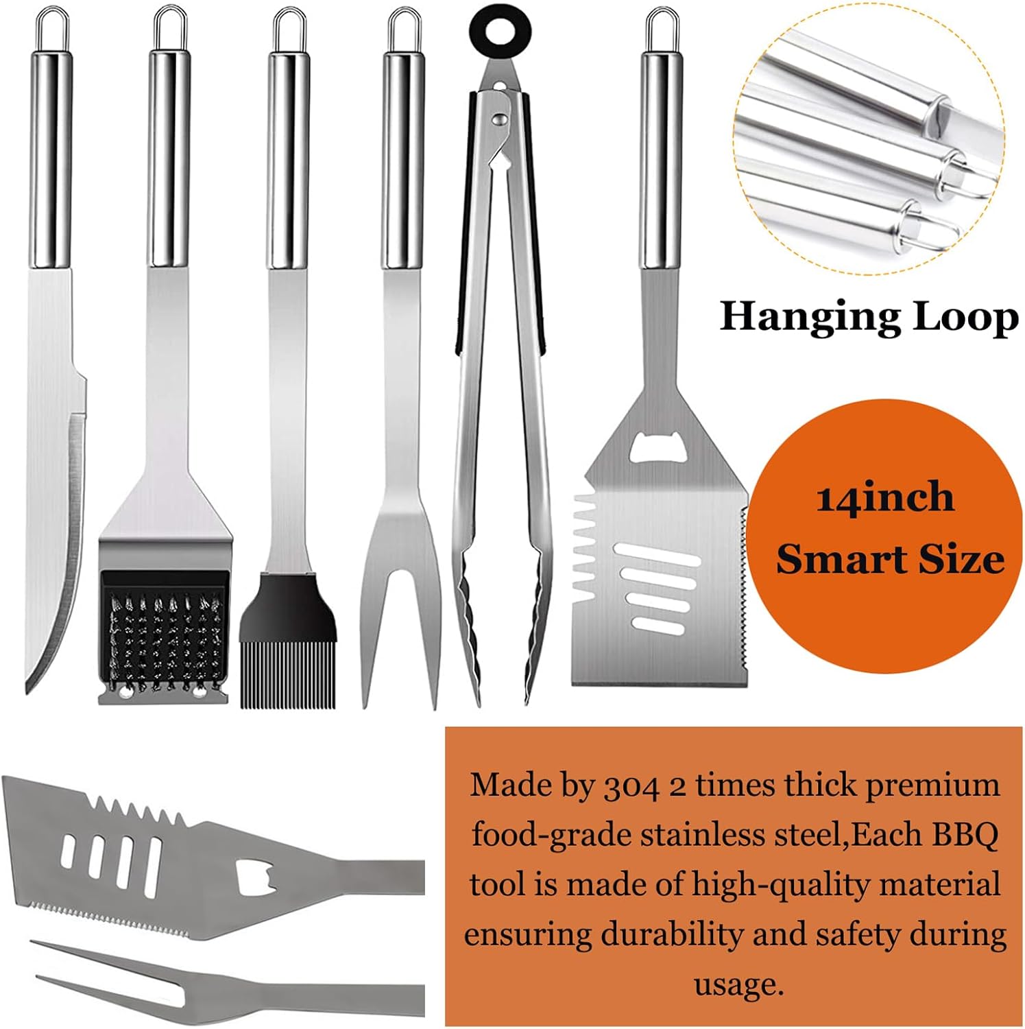 Grill Set with Apron for Men,  - مراجعة Camping Cooking Griddle وسعره