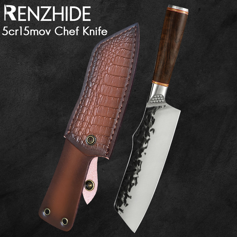 RZD Chef Cooking Paring Knife  - مراجعة Camping Cooking Knife With Sheath وسعره
