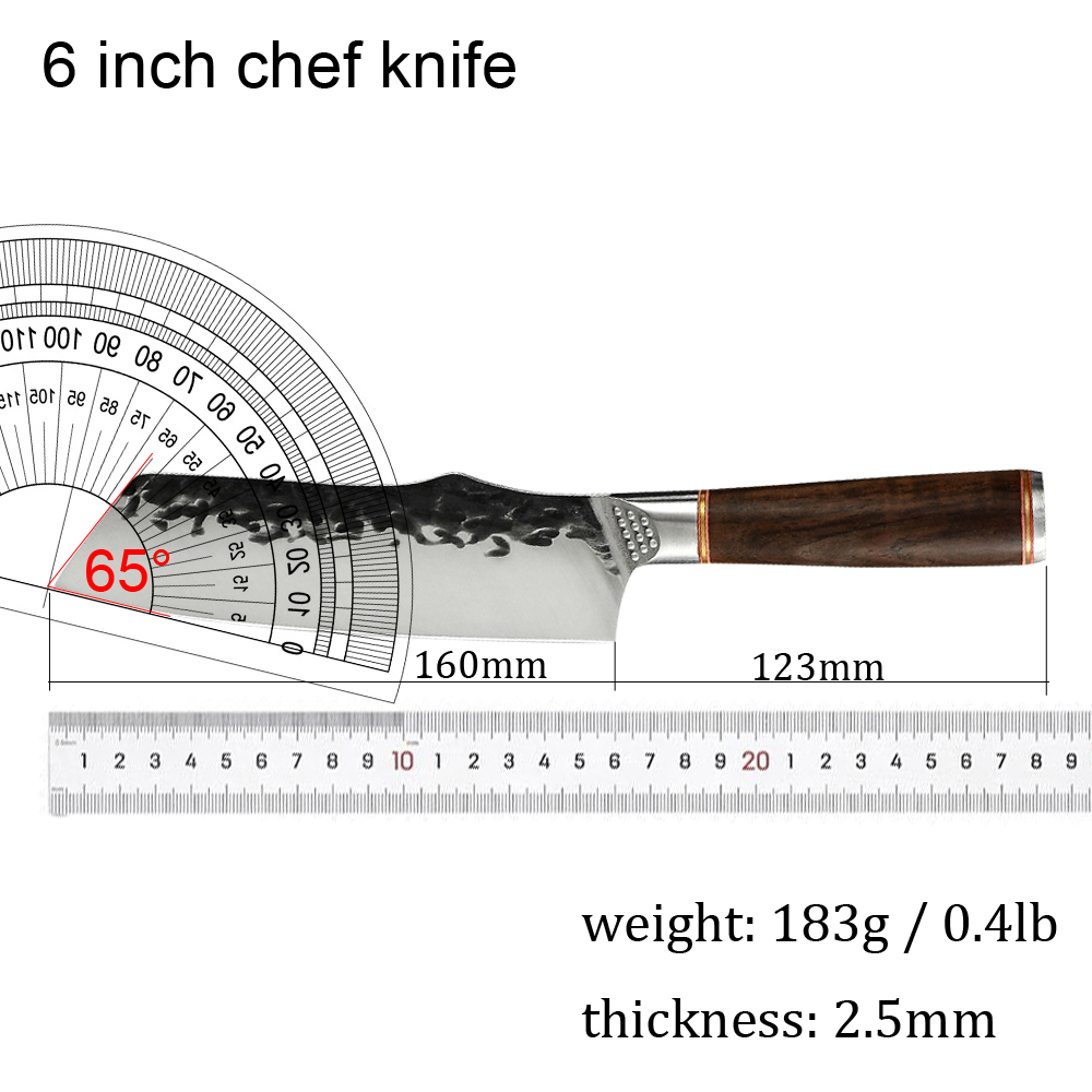 RZD Chef Cooking Paring Knife  - مراجعة Camping Cooking Knife With Sheath وسعره