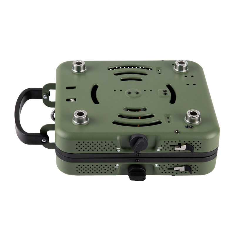 Portable double burner cooker  - مراجعة Camping Double Cooking Stove وسعره