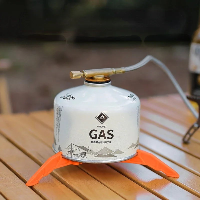 Portable Foldable Gas Bottle T - مراجعة Camping Cooking Tripod وسعره