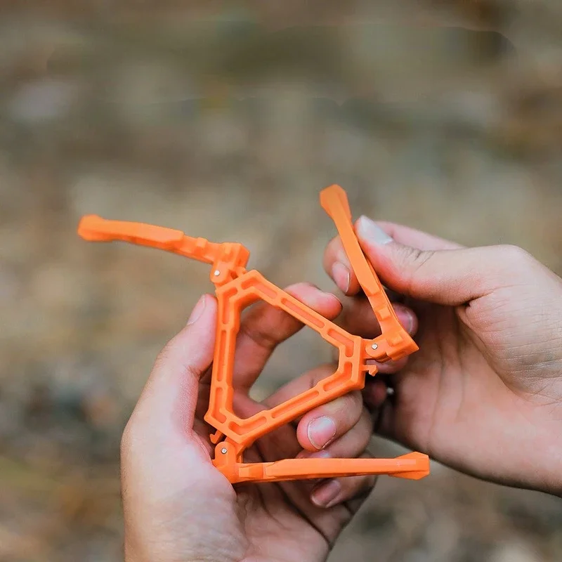 Portable Foldable Gas Bottle T - مراجعة Camping Cooking Tripod وسعره