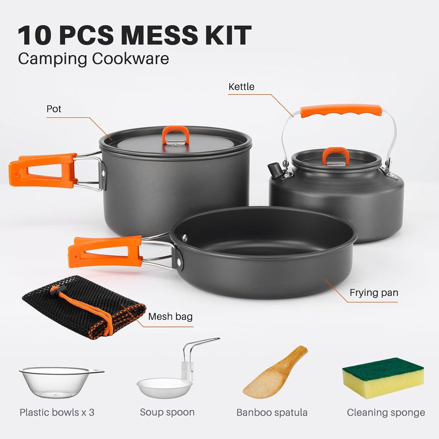 Camping cookware Camping pot a - مراجعة Camping Cooking No Gas وسعره