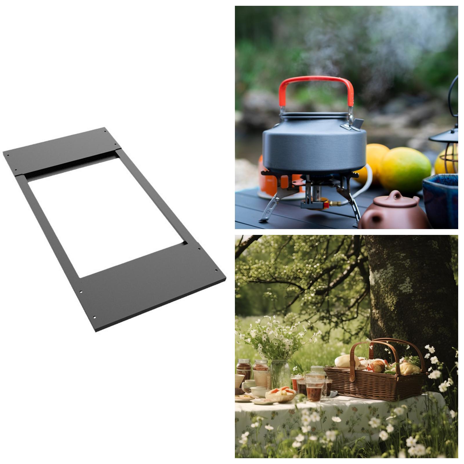 Igt Grill Frame Universal for  - مراجعة Camping Cooking Griddle وسعره