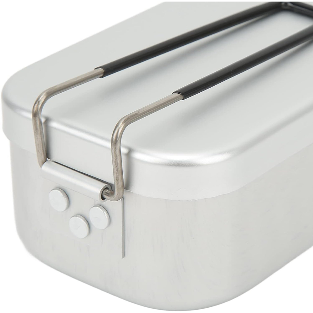800ML Aluminum Lunch Boxes Out - مراجعة Camping Cooking Roll وسعره