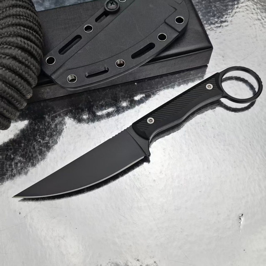 Lightweight Camping Portable D - مراجعة Camping Cooking Knife With Sheath وسعره