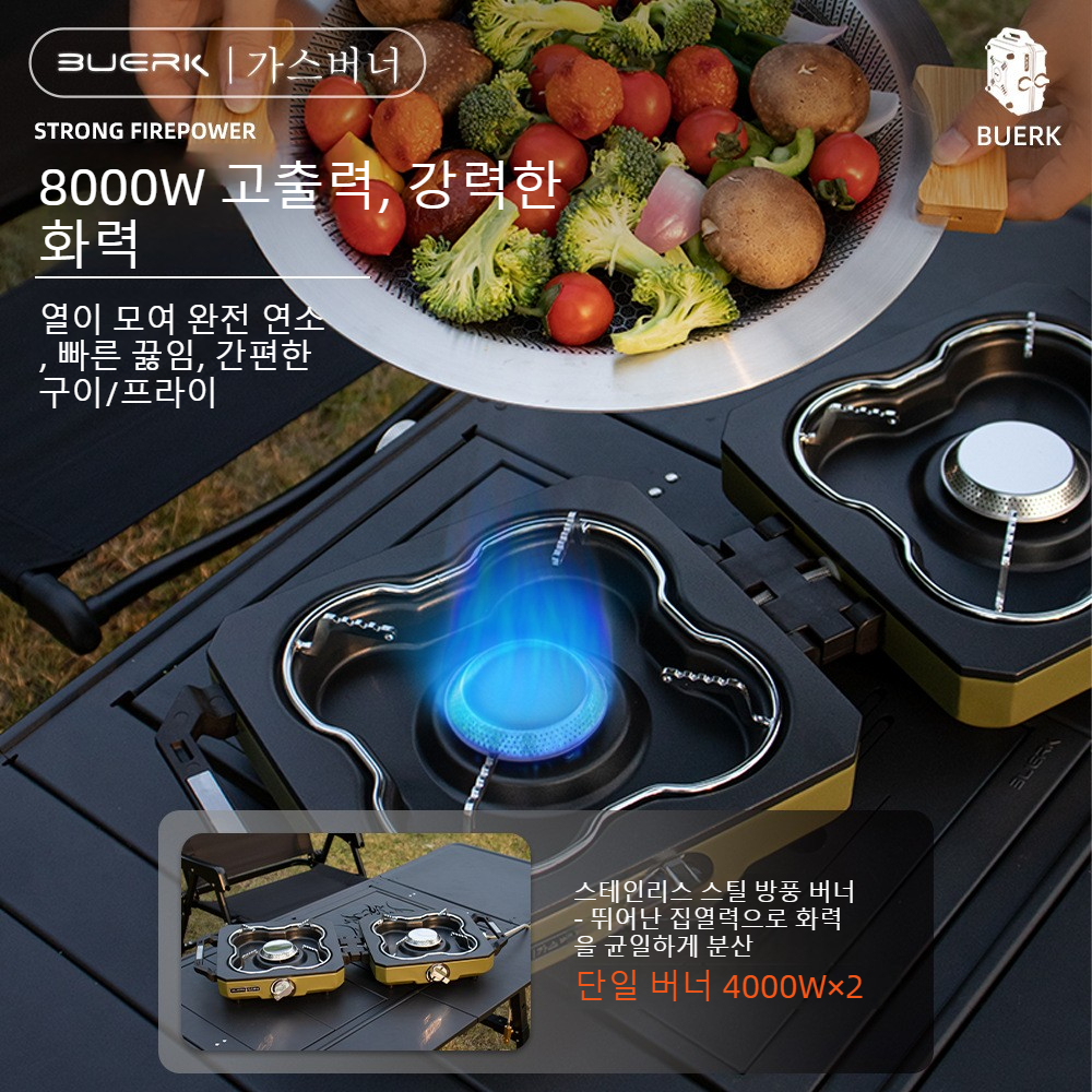 Camping Stove Double Burner Po - مراجعة Camping Double Cooking Stove وسعره