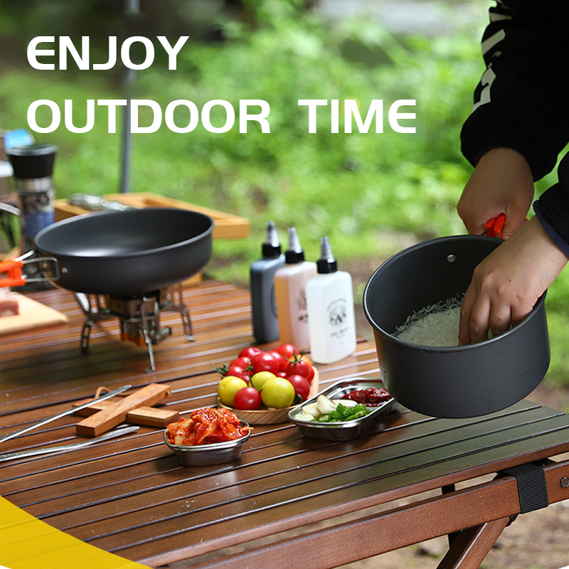 Camping Cooking Set, Outdoor K - مراجعة Camping Cooking Roll وسعره