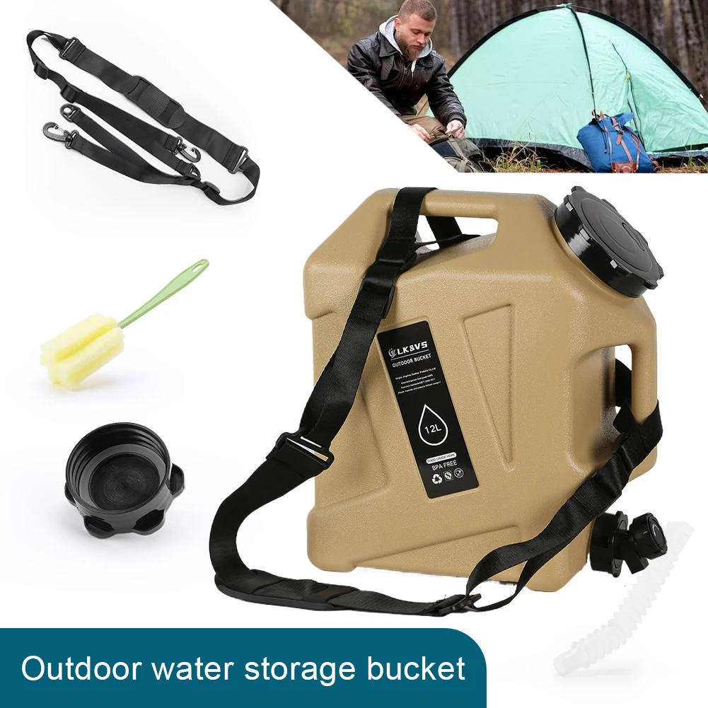 11/12/18.5L Water Bucket Large - مراجعة Camping Cooking And Drinking وسعره