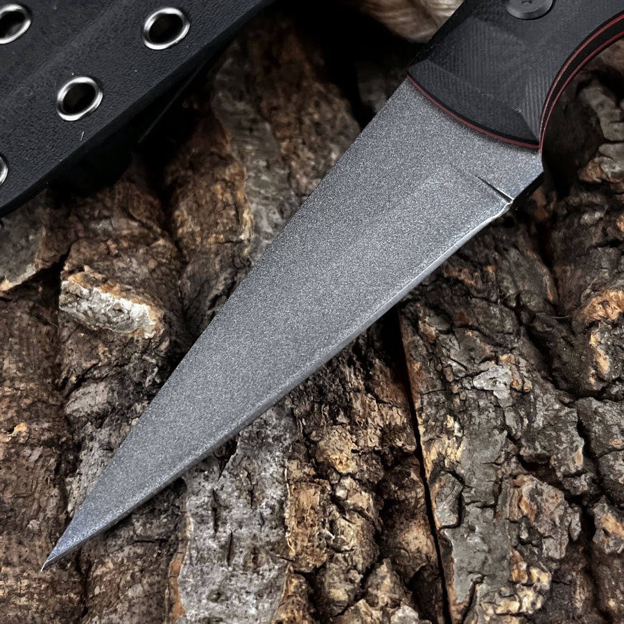 Handmade G10 Handle Outdoor Ca - مراجعة Camping Cooking Knife With Sheath وسعره
