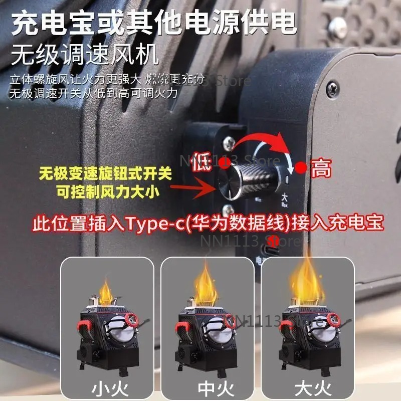 Large Self-Driving Camping Sto - مراجعة Camping Cooking Equipment Electric وسعره