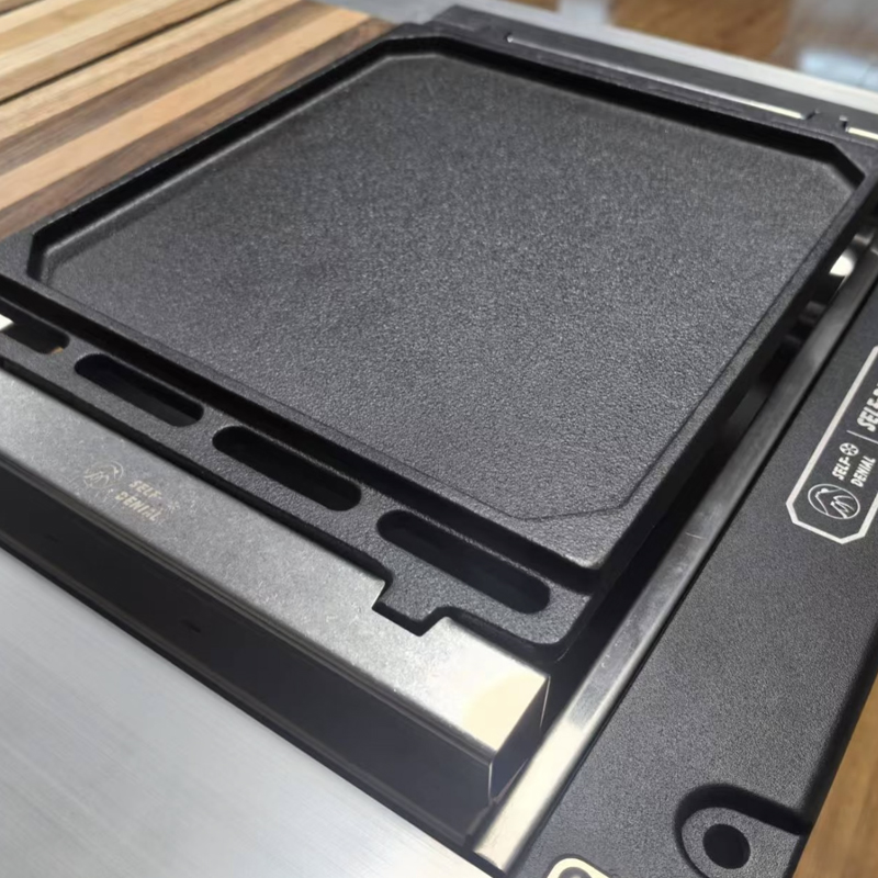 Outdoor Barbecue Grill Plate f - مراجعة Camping Cooking Griddle وسعره