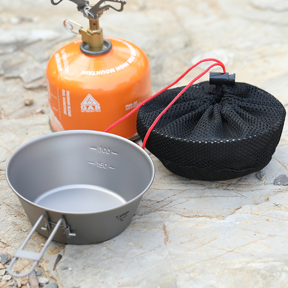 Ultralight Foldable Camping Bo - مراجعة Camping Cooking Mess Kit وسعره