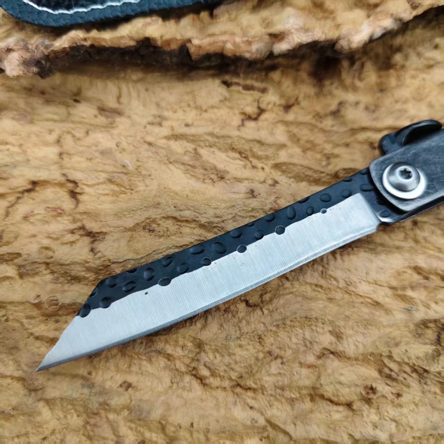 Higonokami  Handmade Stonewash - مراجعة Camping Cooking Knife With Sheath وسعره