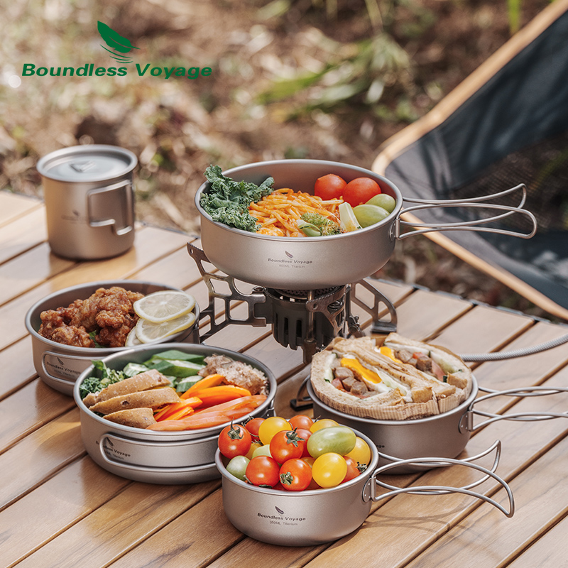 Boundless Voyage Titanium Bowl - مراجعة Camping Cooking Mug وسعره