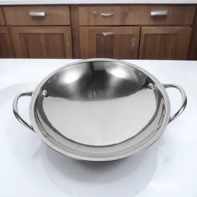 Stainless Steel Round Bottom H - مراجعة Camping Double Cooking Stove وسعره