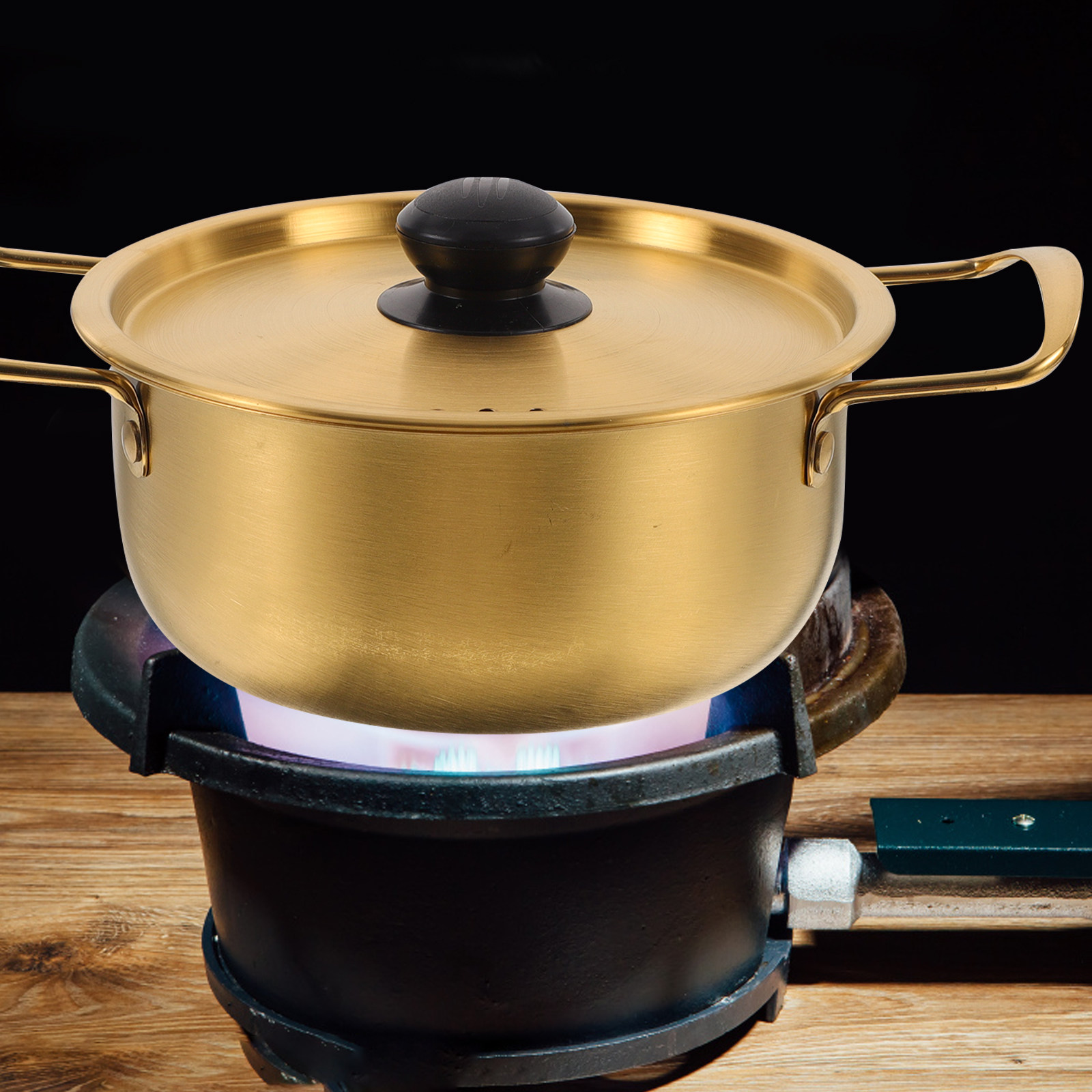 Stainless Steel Ramen Pot with - مراجعة Camping Cooking Pot وسعره