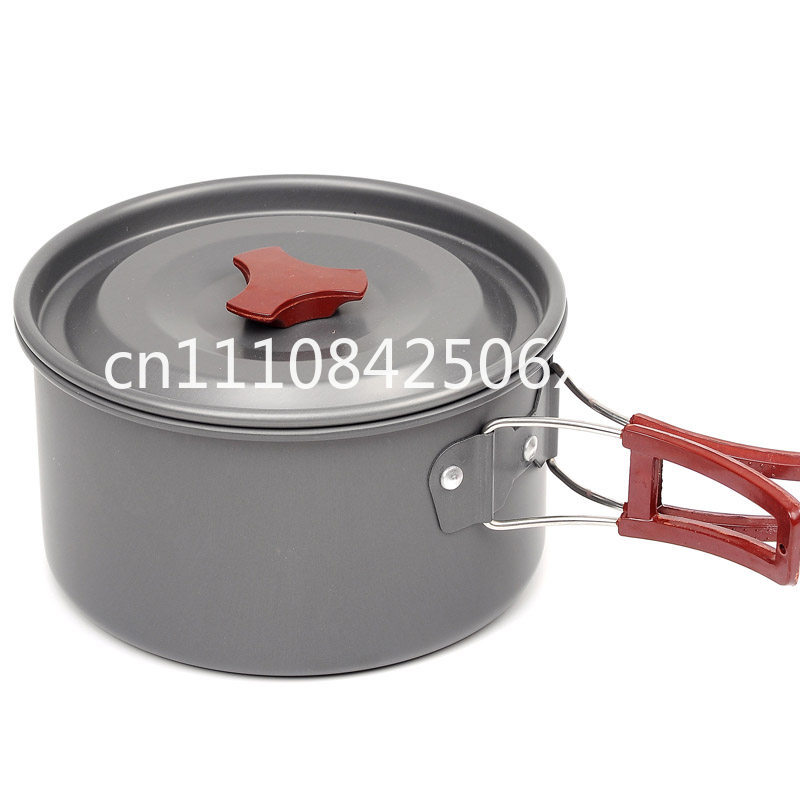 Outdoor pots and pans Portable - مراجعة Camping Cooking Equipment Electric وسعره