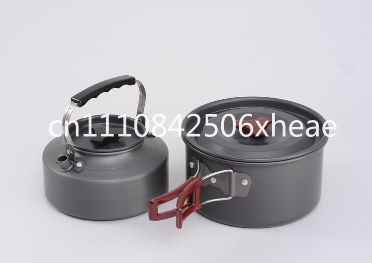 Outdoor pots and pans Portable - مراجعة Camping Cooking Equipment Electric وسعره