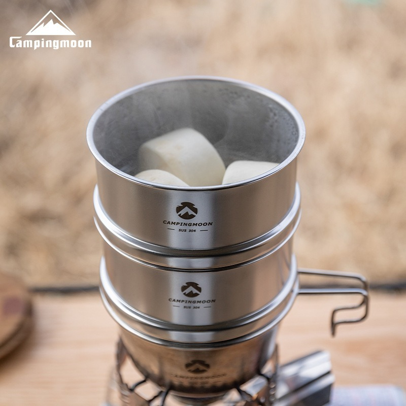 CAMPINGMOON Outdoor Camping Pi - مراجعة Camping Cooking Dishes وسعره
