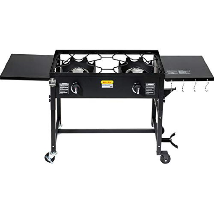 Outdoor Camping Propane Double - مراجعة Camping Double Cooking Stove وسعره
