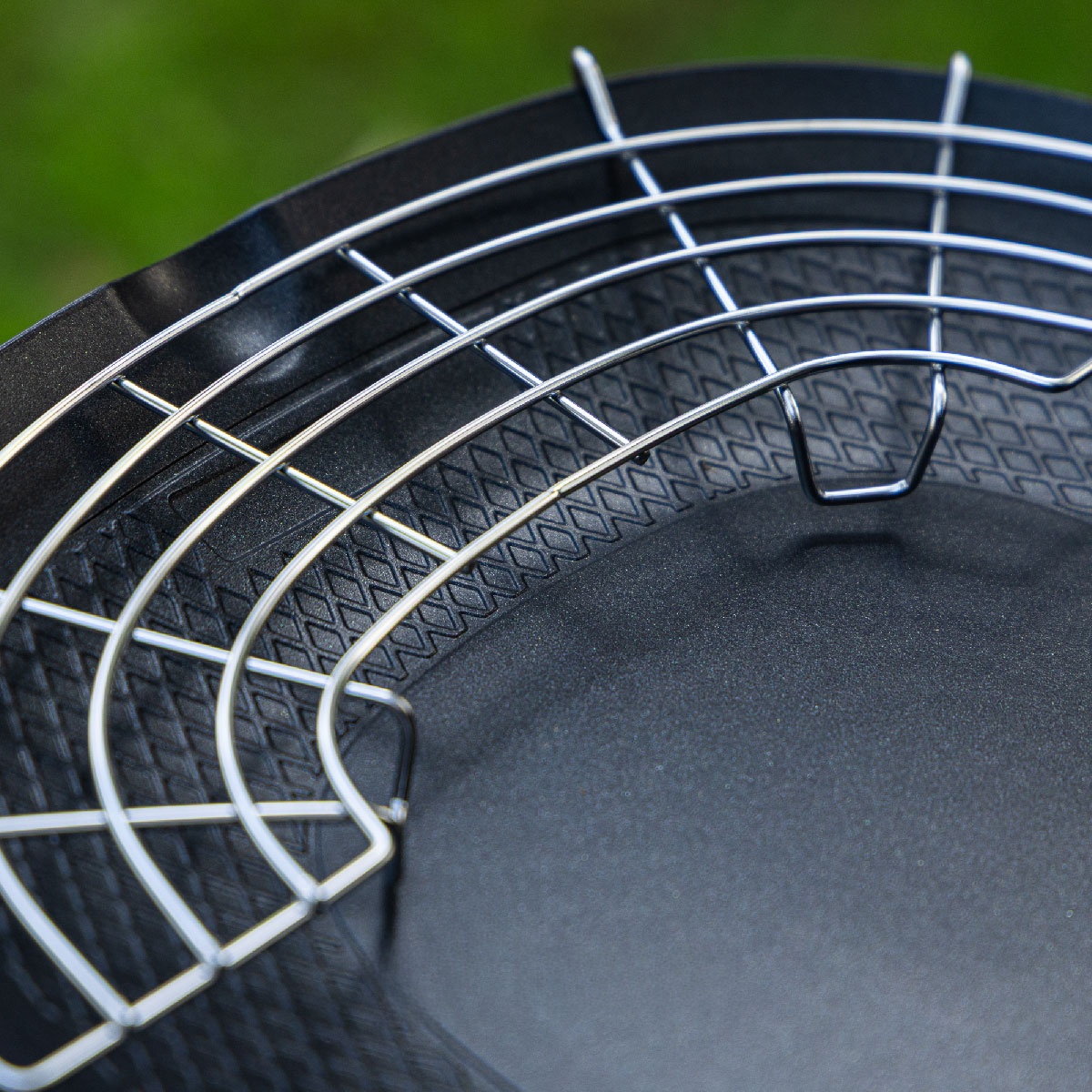 Outdoor Camping BBQ Grill Pan  - مراجعة Camping Cooking Area وسعره