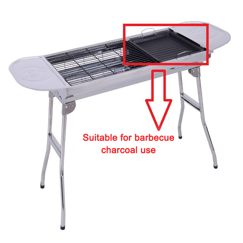 Outdoors Thick Square Grill Pa - مراجعة Camping Cooking Griddle وسعره