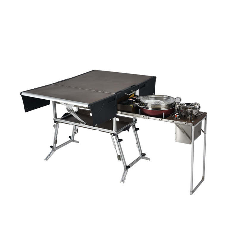 Portable outdoor kitchen cooke - مراجعة Camping Cooking Equipment Electric وسعره