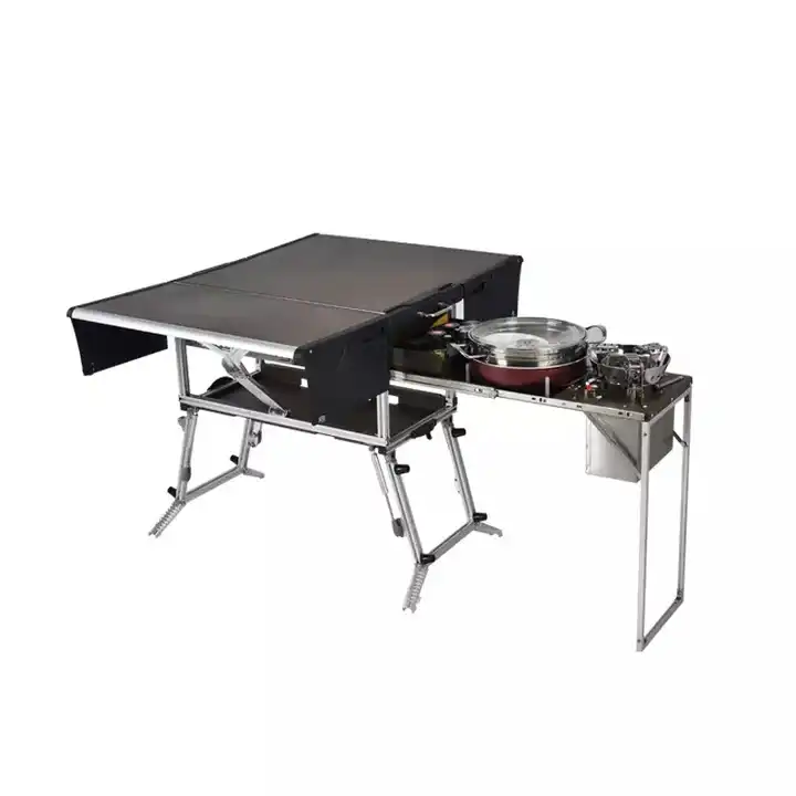 Portable outdoor kitchen cooke - مراجعة Camping Cooking Equipment Electric وسعره