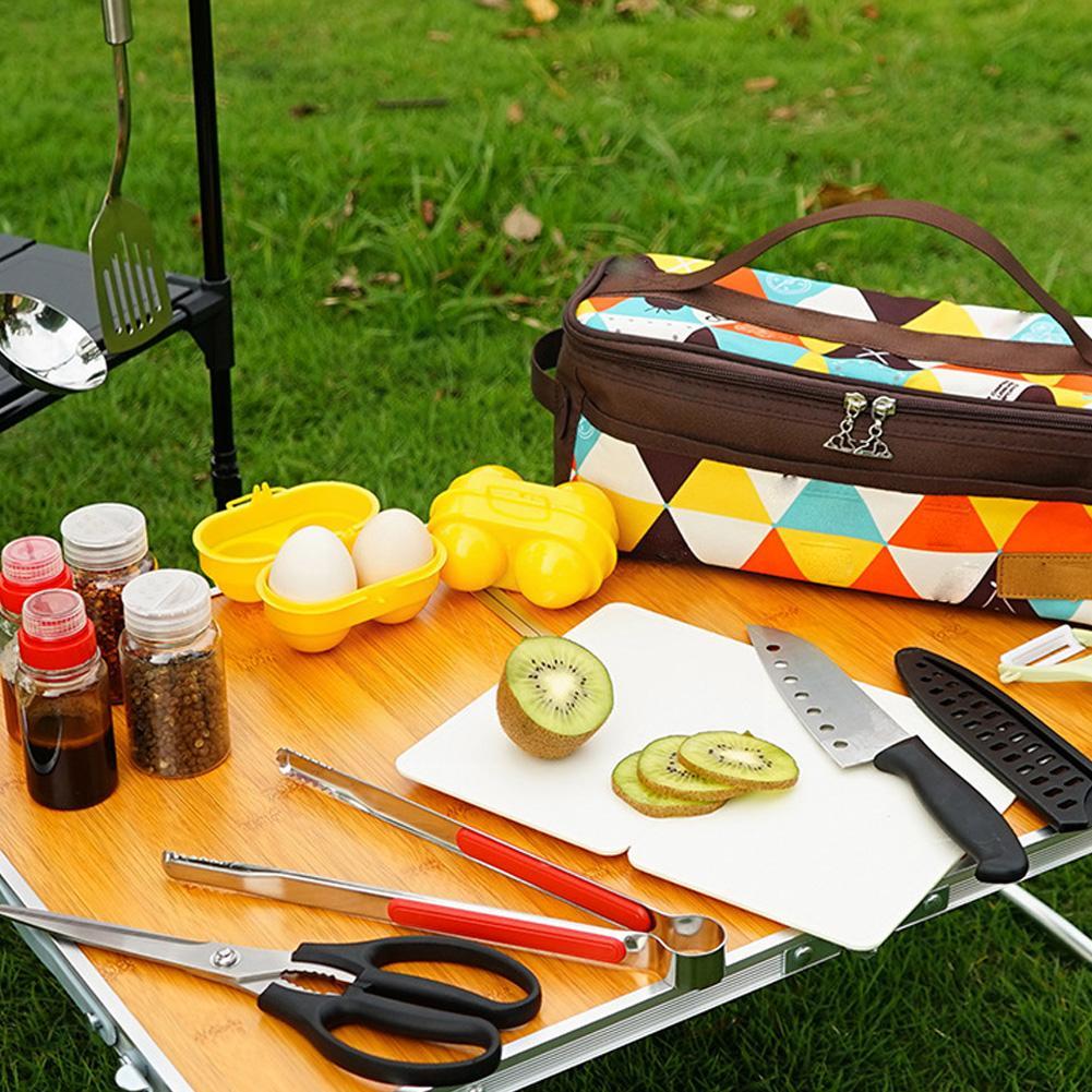 2 Grid Egg Storage Box Contain - مراجعة Camping Cooking Cover وسعره