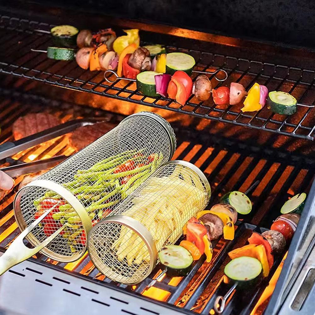 Barbecue Grill Grate Barbecue  - مراجعة Camping Cooking Griddle وسعره