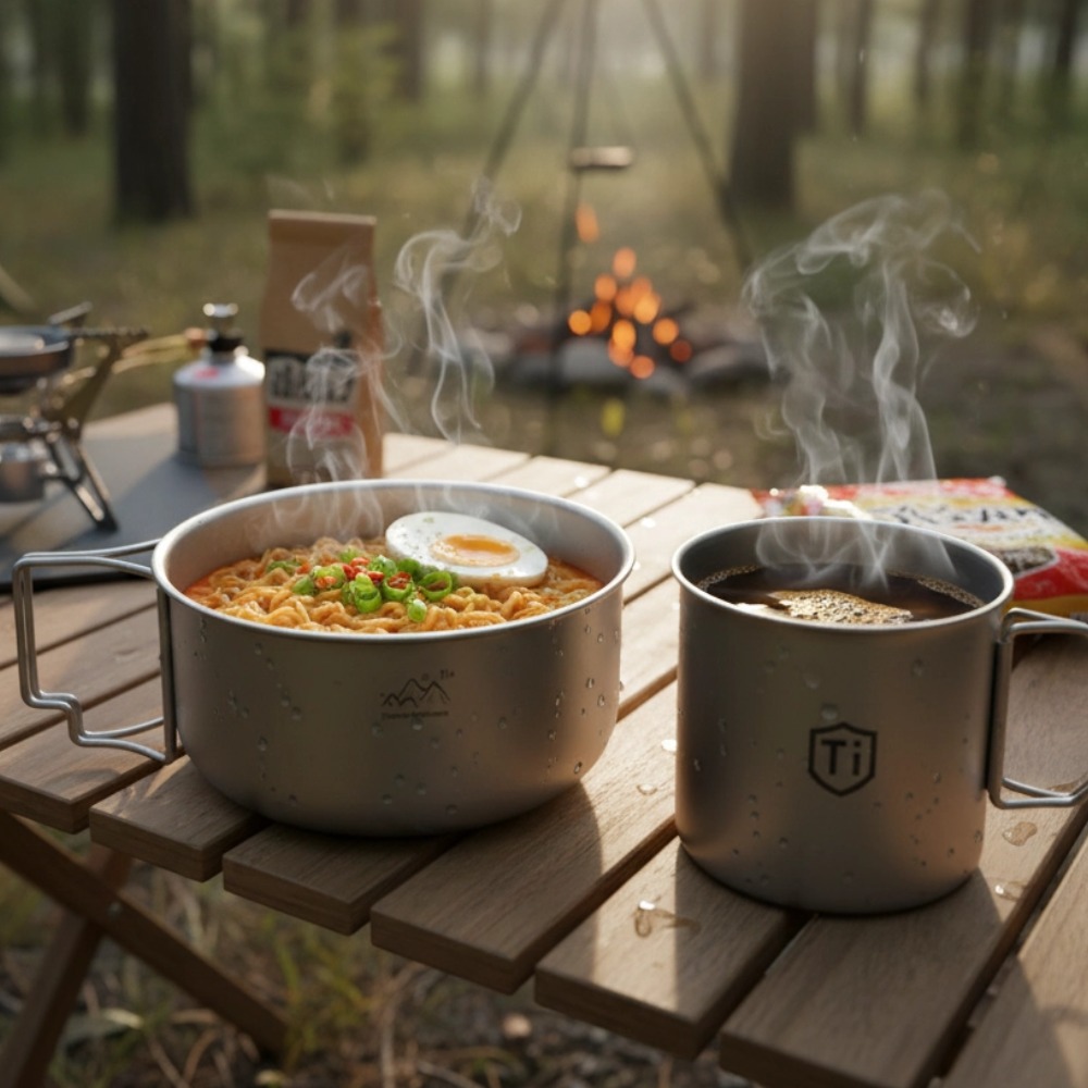 220/550ml Ultralight Camping C - مراجعة Camping Cooking Mug وسعره