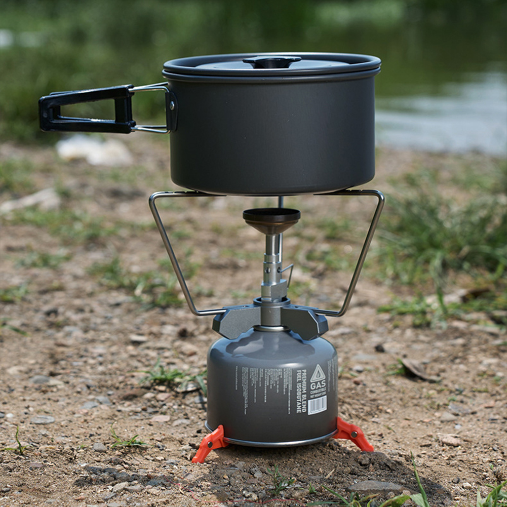 Magnetic Tripod Gas Tank Brack - مراجعة Camping Cooking No Gas وسعره