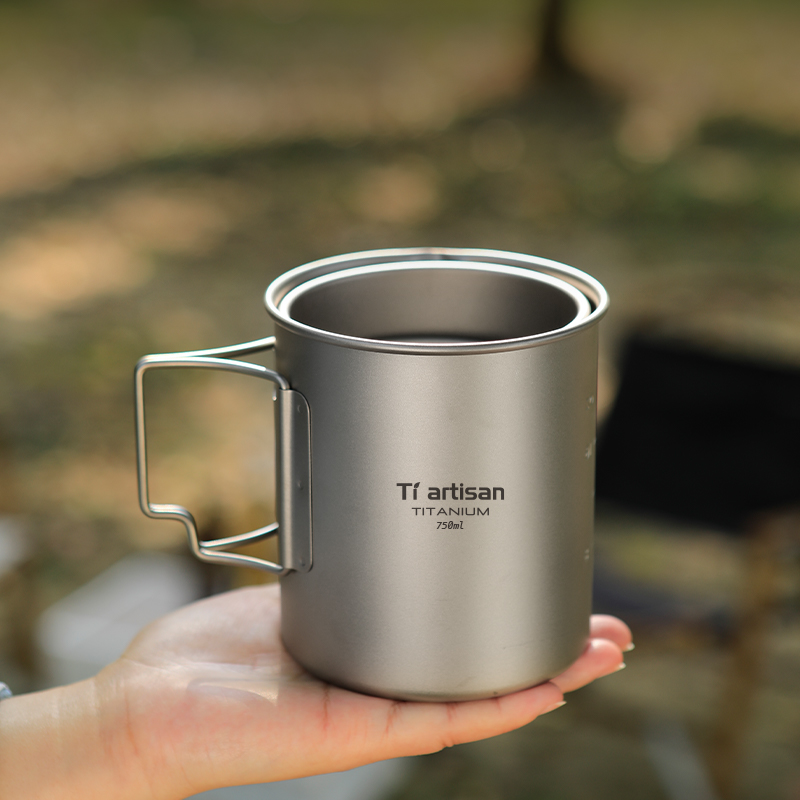 Tiartisan Ultralight Pure Tita - مراجعة Camping Cooking Mug وسعره