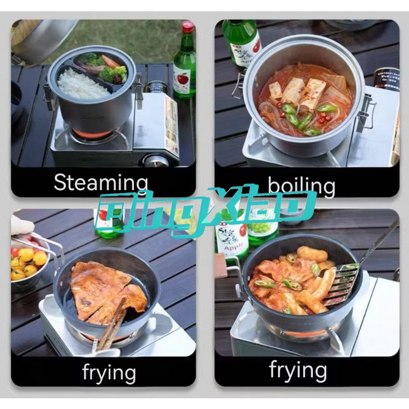 Outdoor 304 Stainless Steel Mu - مراجعة Camping Cooking Area وسعره