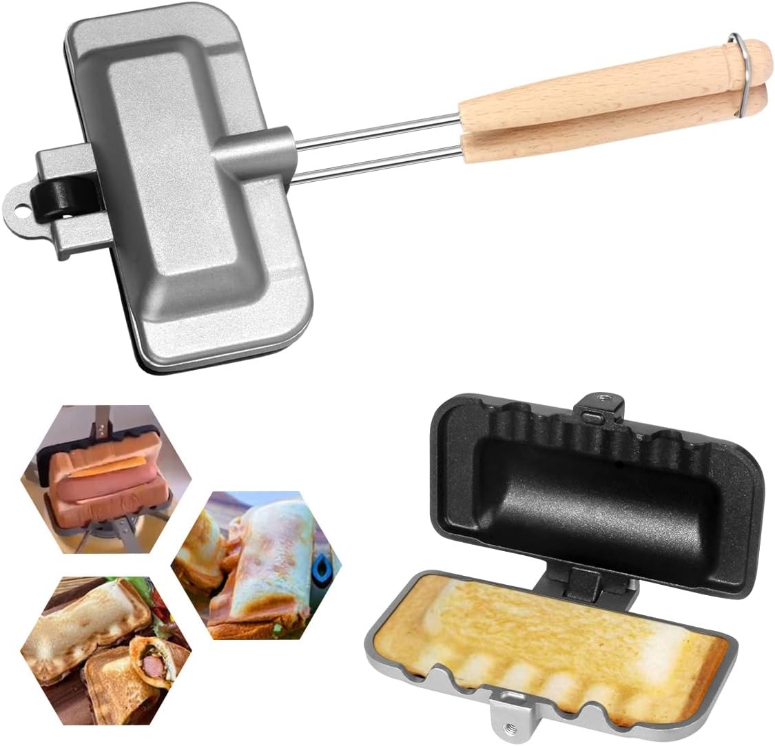 Sandwich Maker – Stove Top Hot - مراجعة Camping Cooking Bunnings وسعره