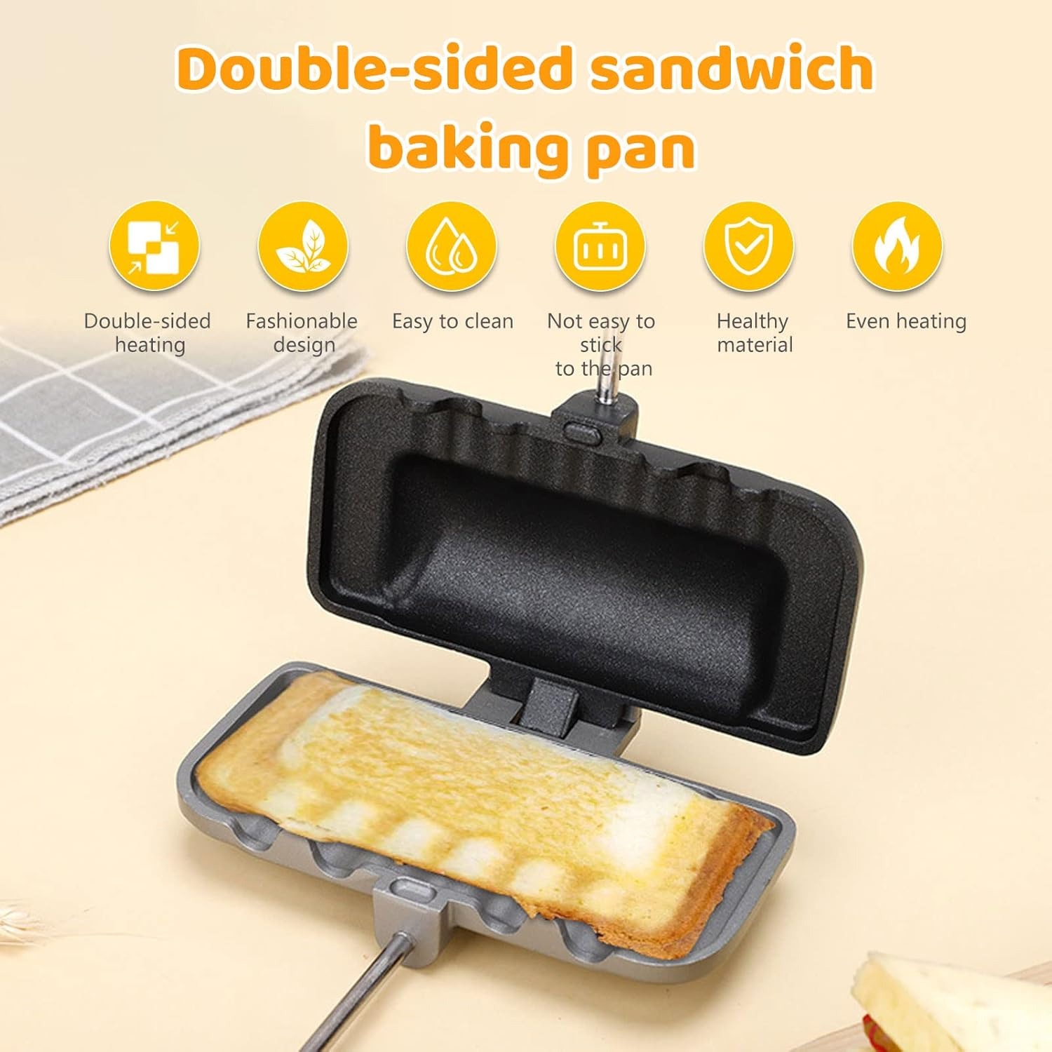 Sandwich Maker – Stove Top Hot - مراجعة Camping Cooking Bunnings وسعره