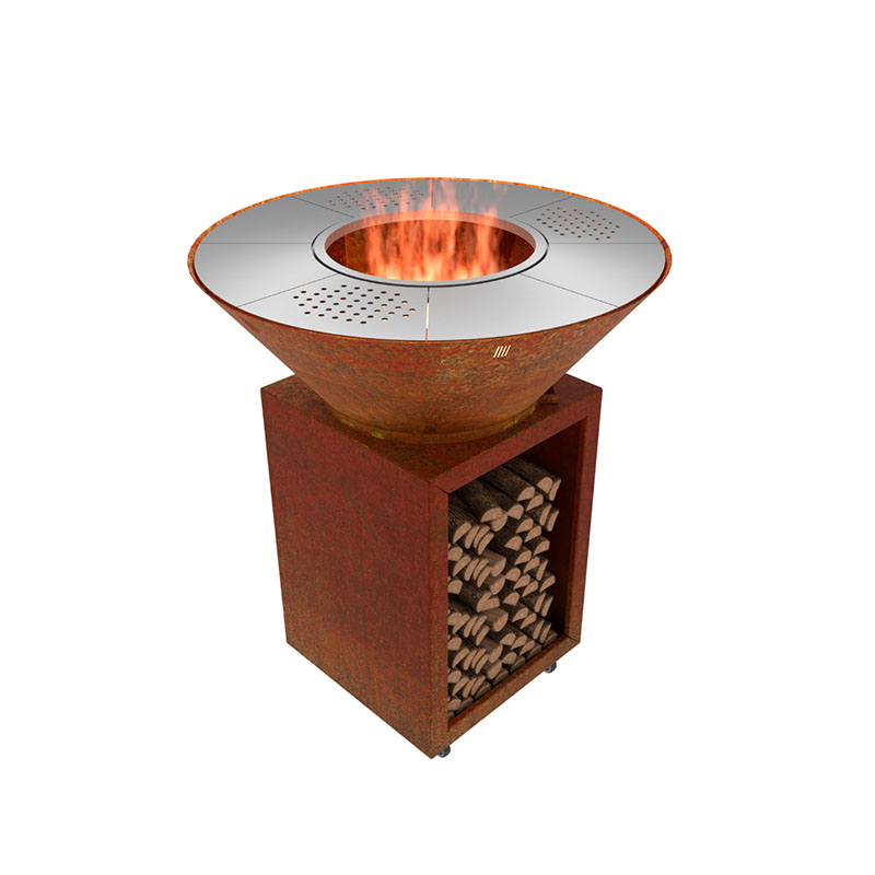 Customized Corten Steel BBQ Gr - مراجعة Camping Cooking Equipment Electric وسعره