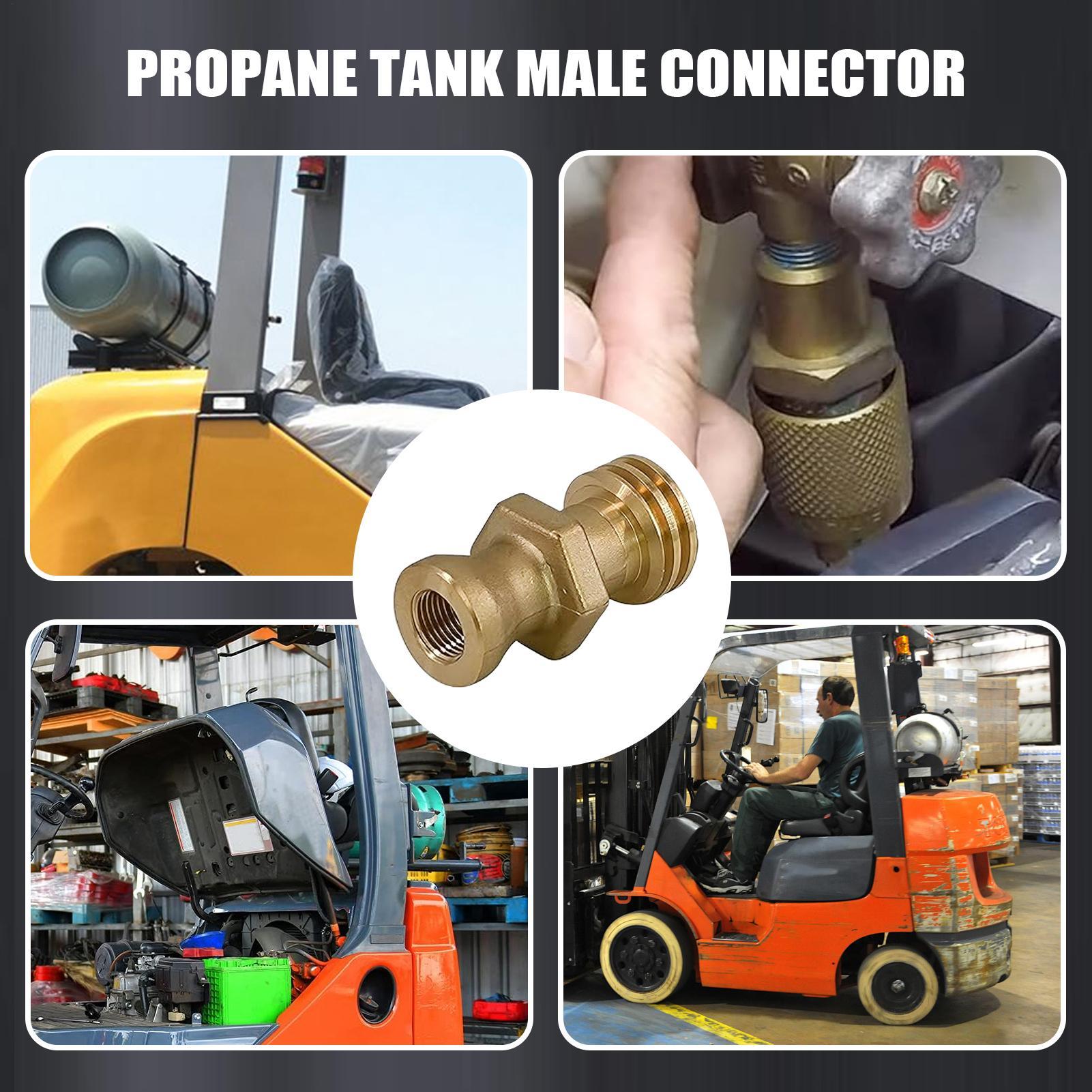 Propane Tank Fittings Male Bra - مراجعة Camping Cooking Area وسعره