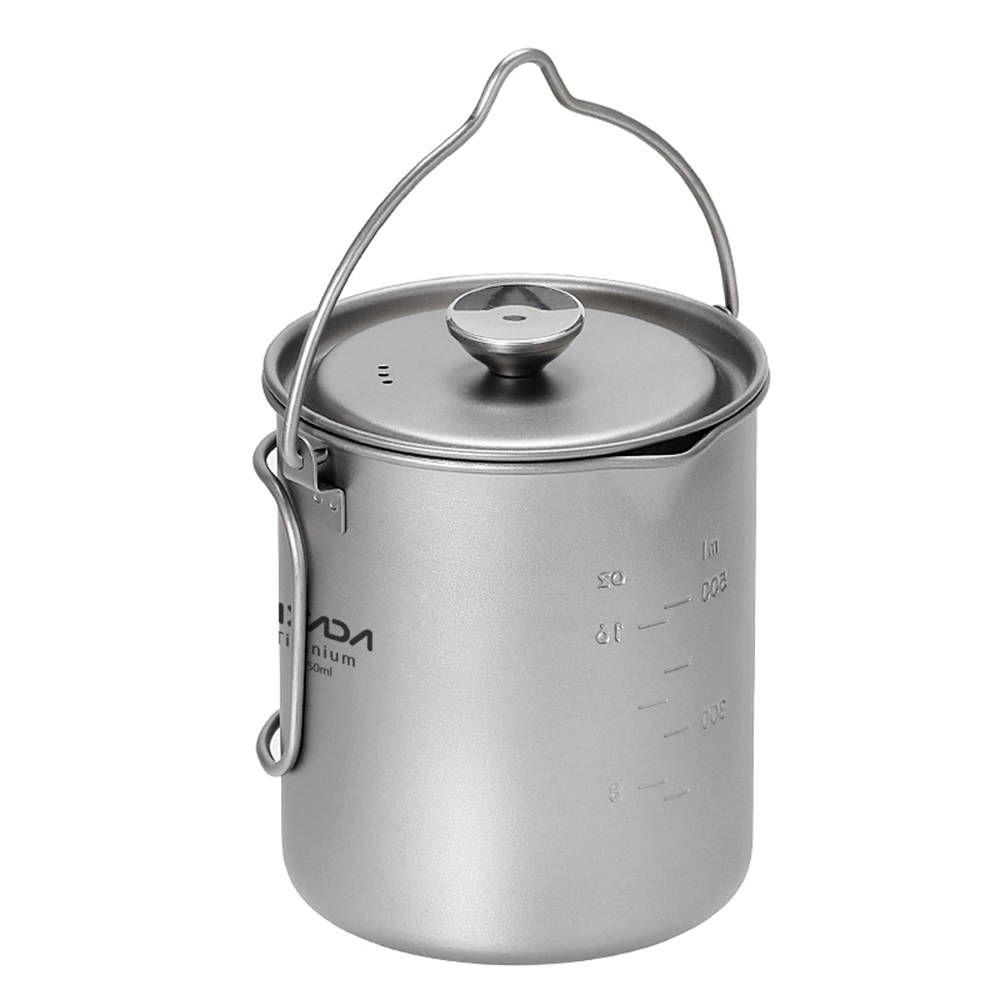 Lixada 750ml Titanium Coffee C - مراجعة Camping Cooking Mug وسعره