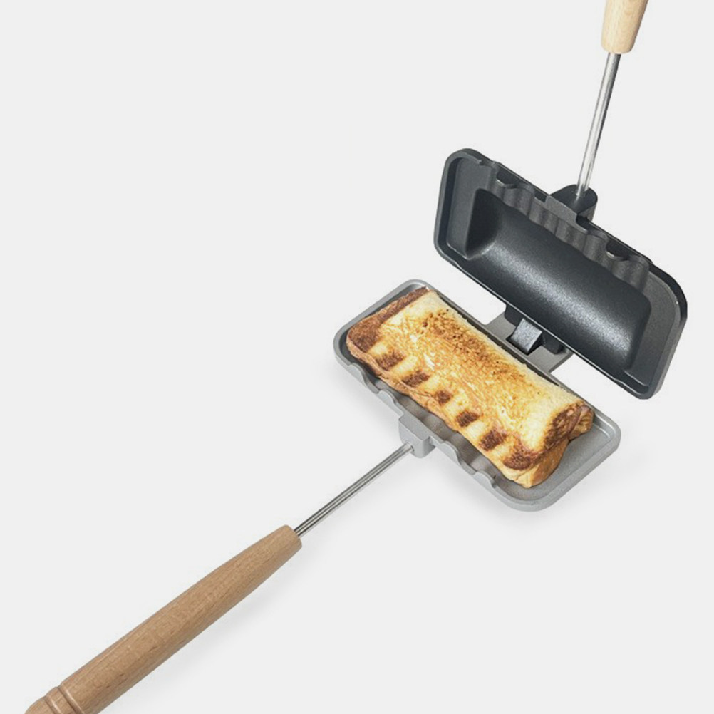 Non-Stick Sandwich Baking Pan  - مراجعة Camping Cooking Area وسعره