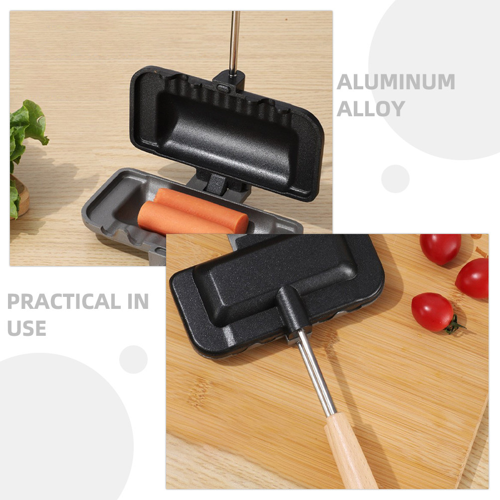 Non-Stick Sandwich Baking Pan  - مراجعة Camping Cooking Area وسعره