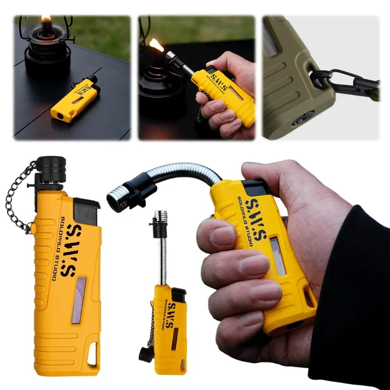 Waterproof Retractable Butane  - مراجعة Camping Cooking Griddle وسعره