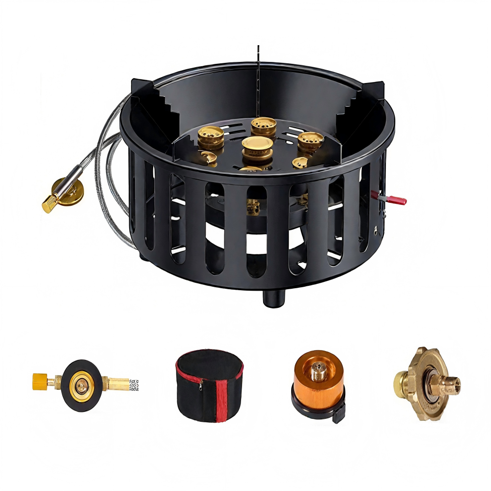 High-Power 7-Core 21000W Porta - مراجعة Camping Cooking No Gas وسعره