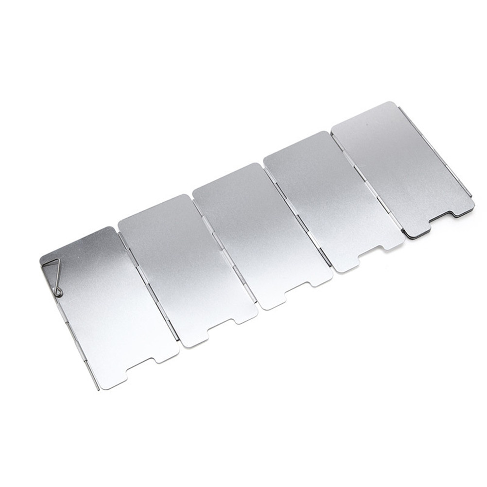 Foldable Aluminum Alloy Stove  - مراجعة Camping Cooking Windscreen وسعره