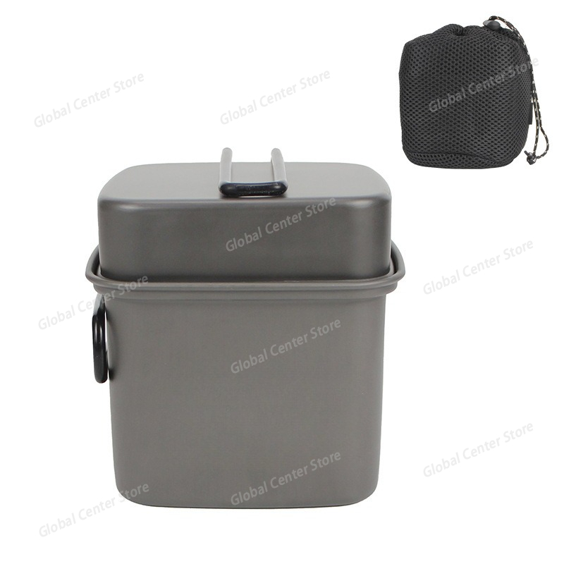 Camping Cookware Mess Kit Prac - مراجعة Camping Cooking Mess Kit وسعره