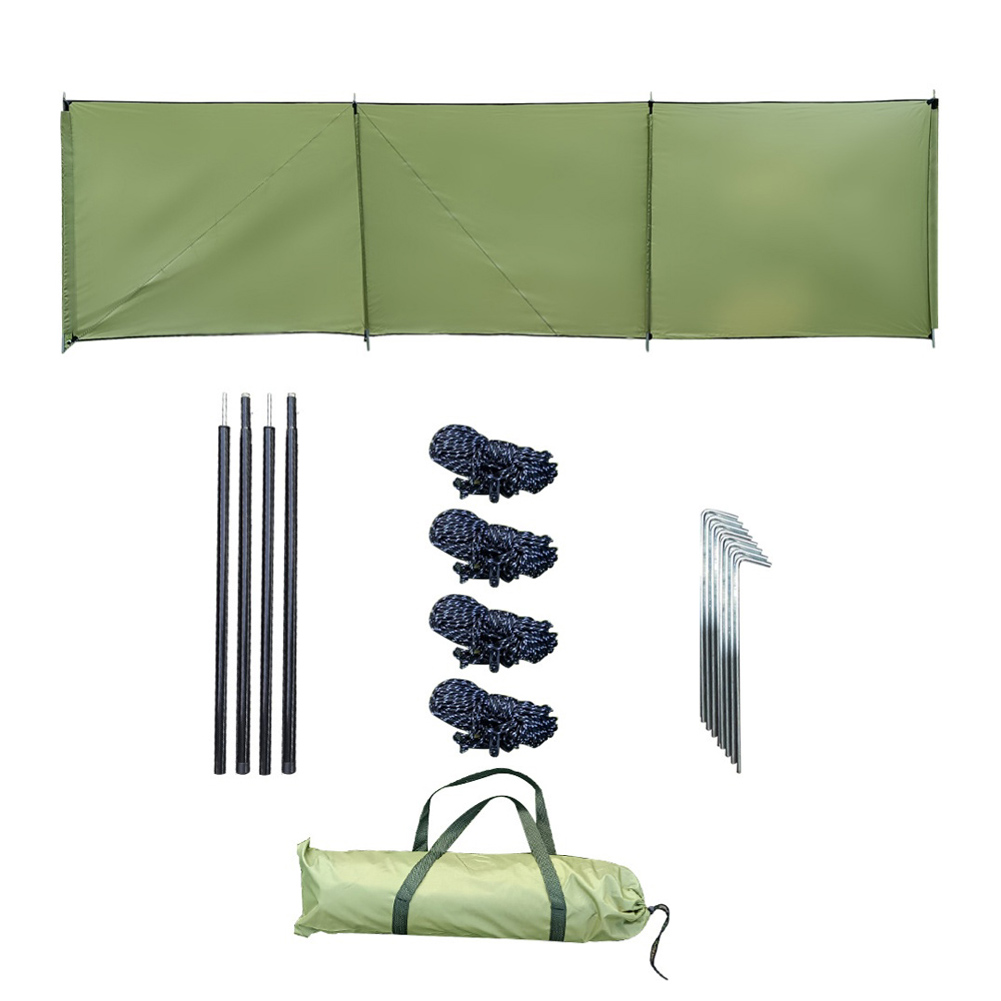 Extra-Large Oxford Cloth Campi - مراجعة Camping Cooking Windscreen وسعره