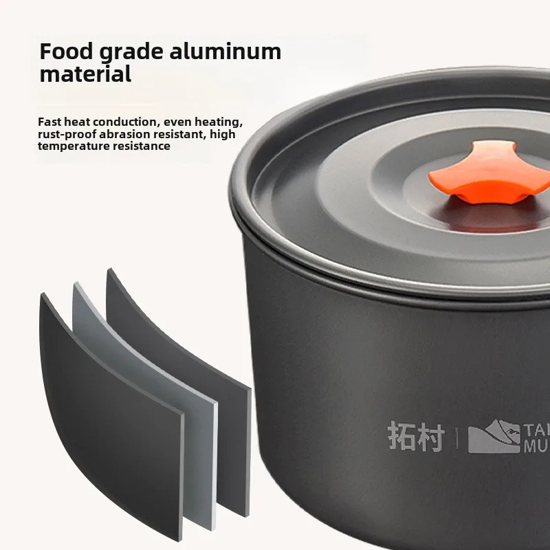 Camping Cookware Set Outdoor C - مراجعة Camping Cooking Roll وسعره